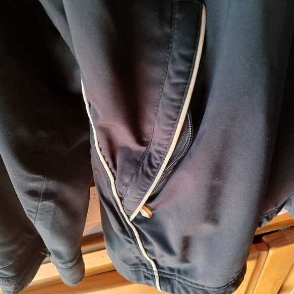 Adidas Golf 1/4 Zip Pullover Wind/Rain Shirt Mens Large Black Climaproof Storm - Picture 4 of 12